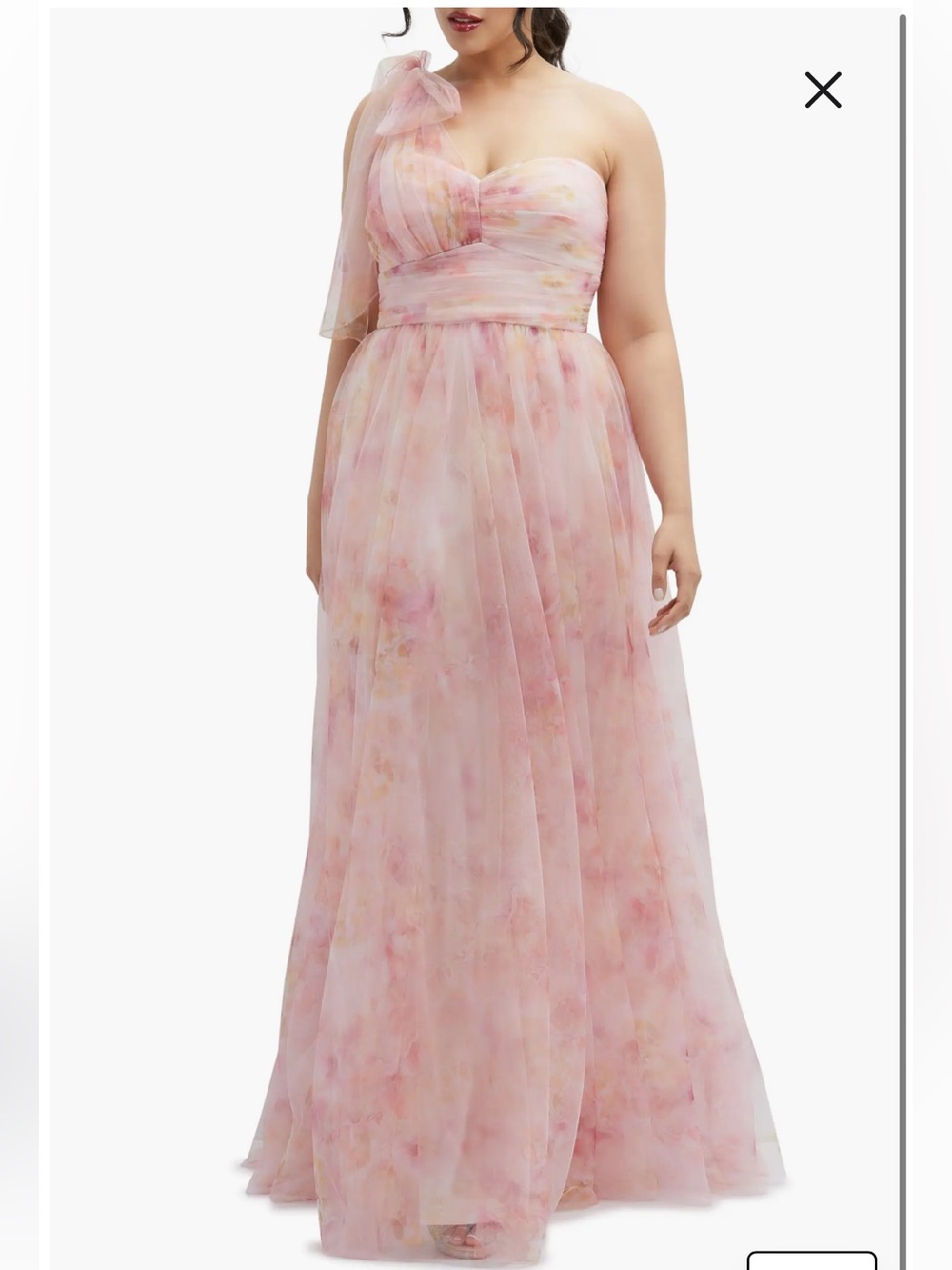 Blush Pink Floral Maxi Dress - Elegant Sleeveless Gown dressy collection